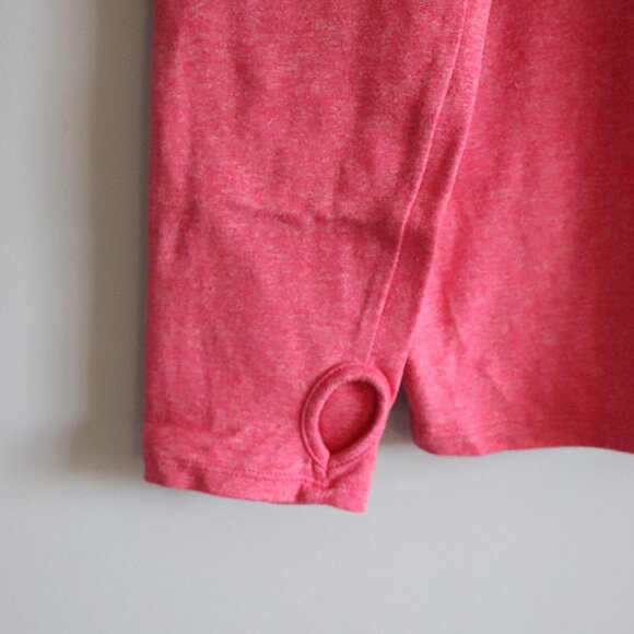 Champion Women's Pink Sz Lrg Athletic Crewneck Long Sleeve Stretch T-Shirt Top - Picture 8 of 13